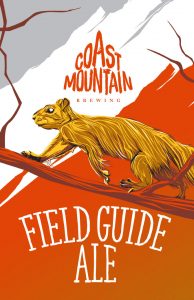 Coast Mountain Brewing Field Guide Ale Label