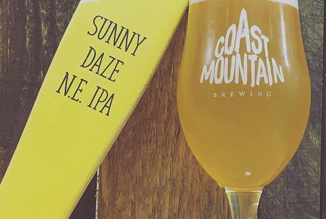 Coast Mountain Sunny Daze NE IPA