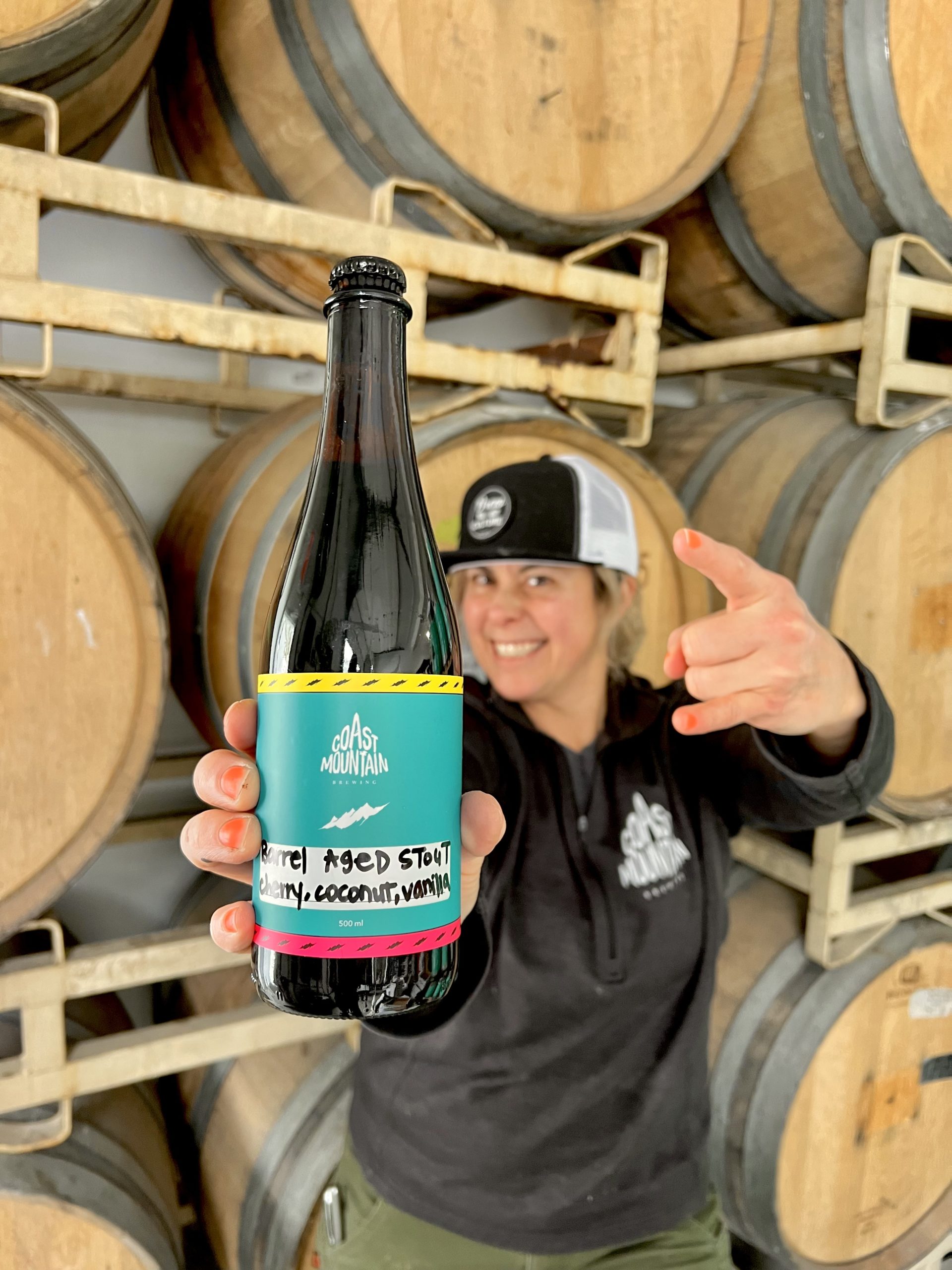 Barrel Aged Stout with Cherry, Coconut and Vanilla