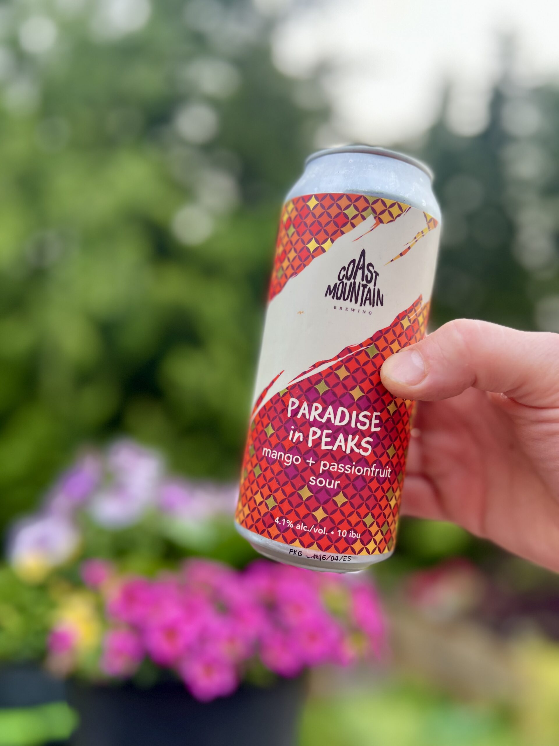 Paradise in Peaks Mango & Passionfruit Sour